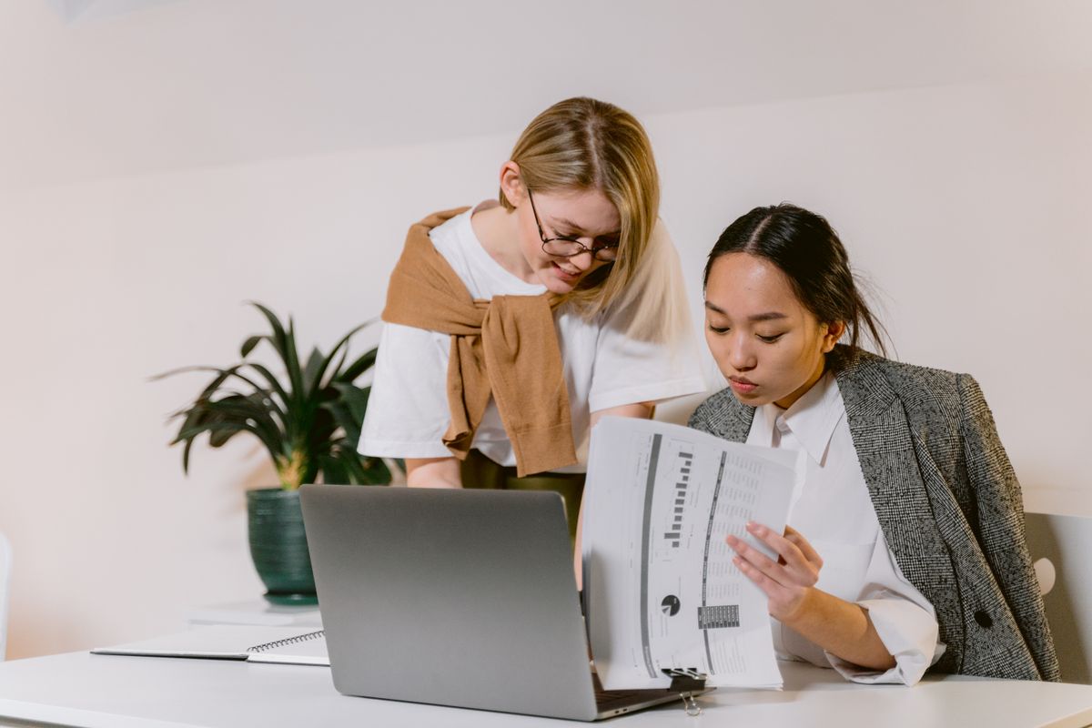 People working together